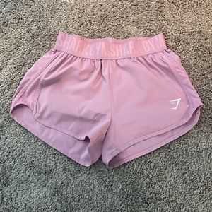 Pink gymshark training shorts MAKE OFFER